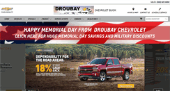 Desktop Screenshot of droubaychevrolet.com